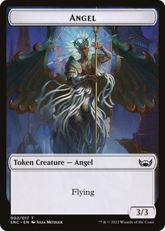 Angel (TSNC-002) - Streets of New Capenna Tokens Foil-1