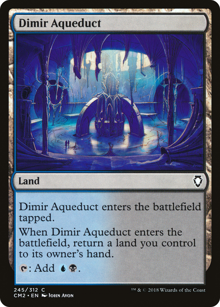 Dimir Aqueduct [Commander Anthology Volume II]-1