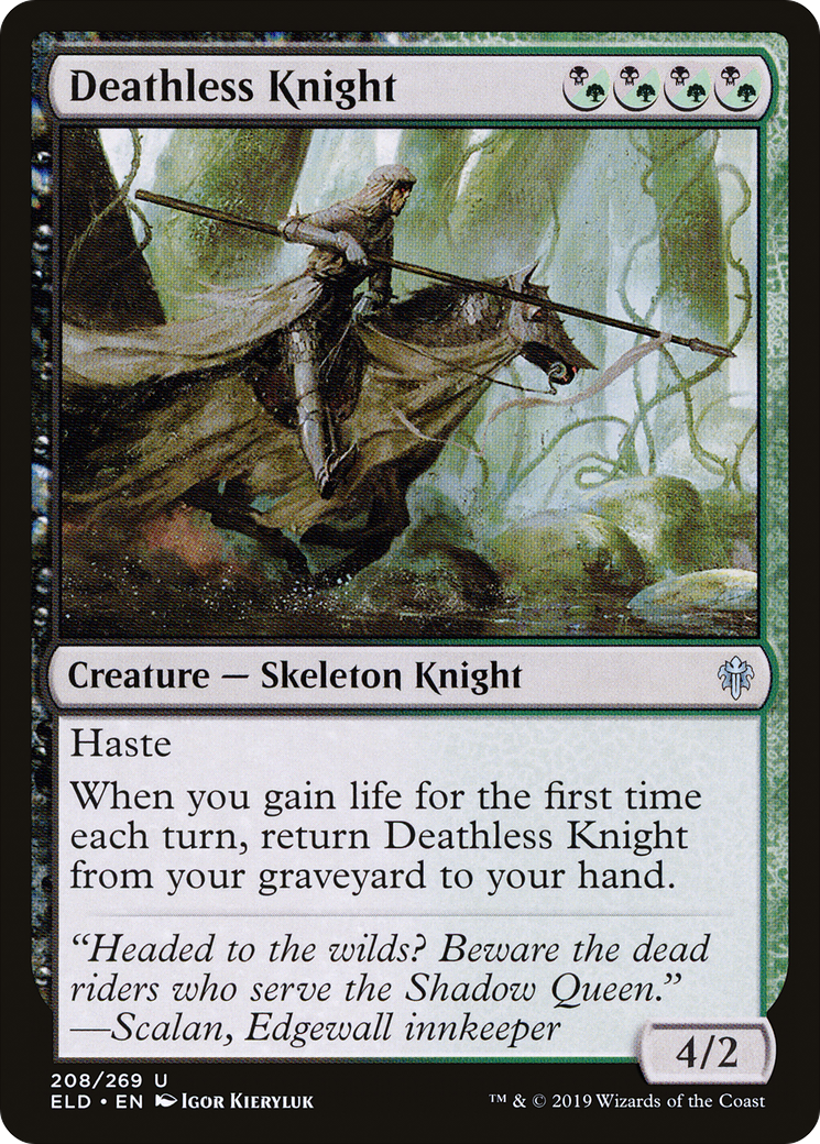 Deathless Knight [Throne of Eldraine]-1