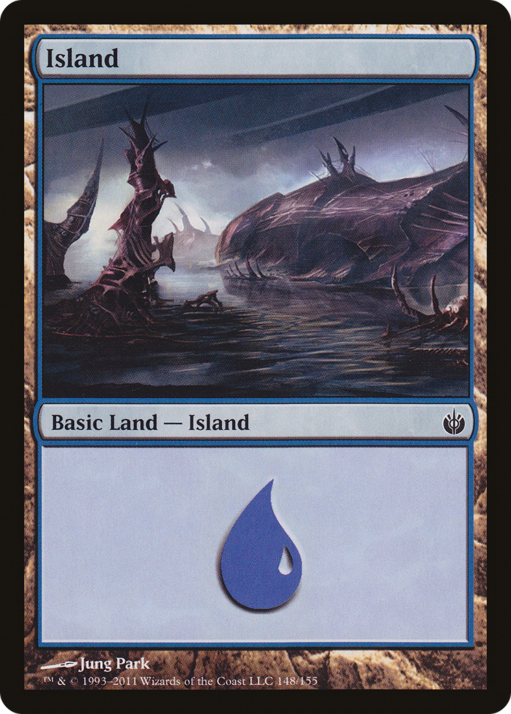 Island (148) [Mirrodin Besieged]-1