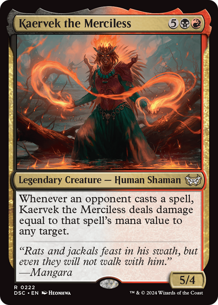 Kaervek the Merciless [Duskmourn: House of Horror Commander]-1