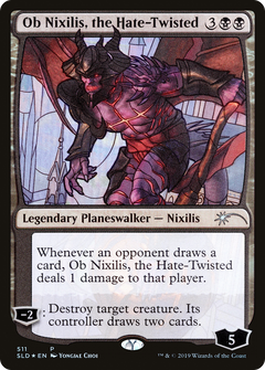 Ob Nixilis, the Hate-Twisted (Stained Glass) [Secret Lair Drop Promos]-1