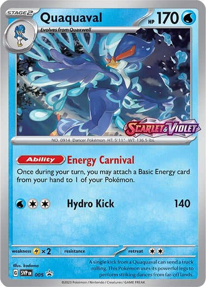 Quaquaval (005) [Scarlet & Violet: Black Star Promos]-1