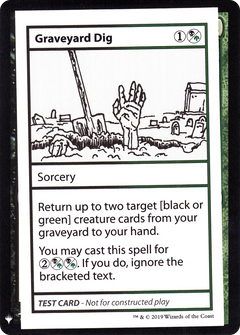 Graveyard Dig [Mystery Booster Playtest Cards]-1