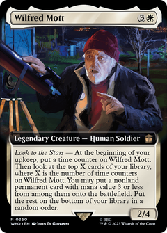Wilfred Mott (Extended Art) (WHO-350) - Doctor Who: (Extended Art) Foil-1