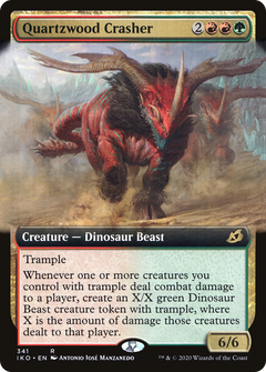 Quartzwood Crasher (Extended Art) [Ikoria: Lair of Behemoths]-1
