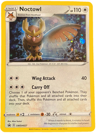Noctowl (SWSH027) [Sword & Shield: Black Star Promos]-1