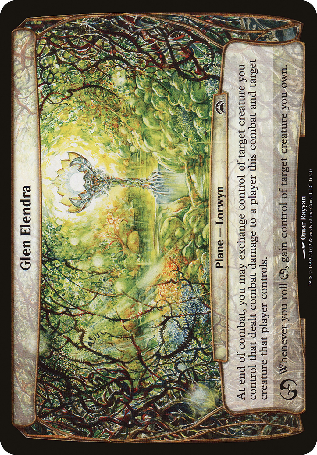 Glen Elendra (Planechase 2012) (OVER-016) - Planechase 2012 Planes Foil-1