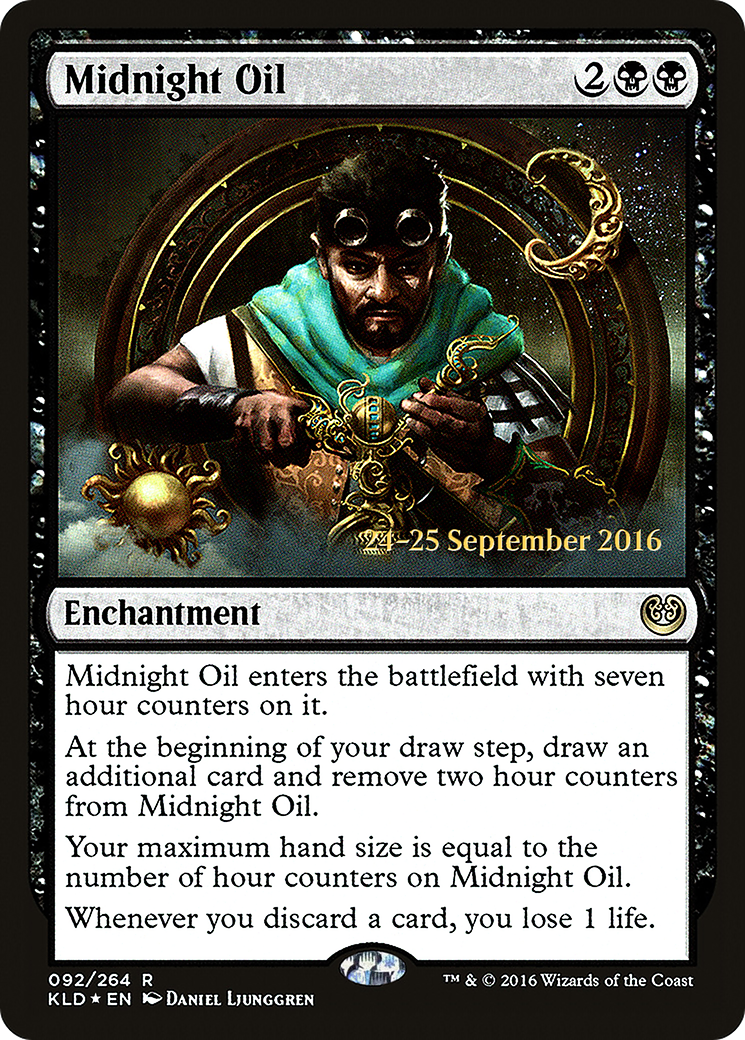 Midnight Oil [Kaladesh Prerelease Promos]-1