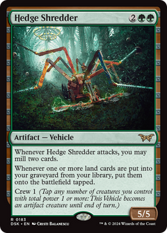Hedge Shredder [Duskmourn: House of Horror]-1