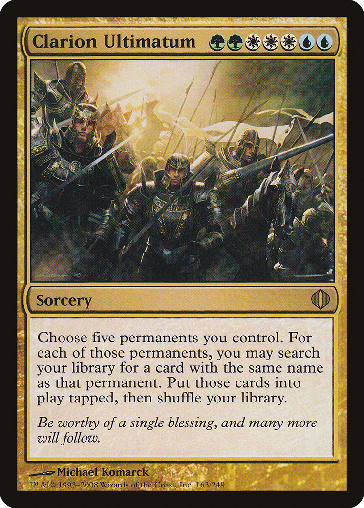 Clarion Ultimatum [Shards of Alara]-1