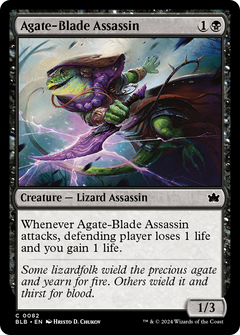 Agate-Blade Assassin [Bloomburrow]-1