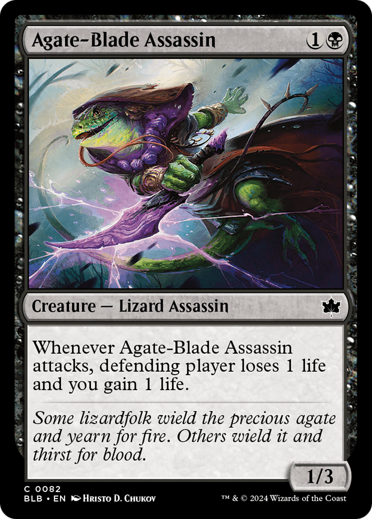 Agate-Blade Assassin [Bloomburrow]-1