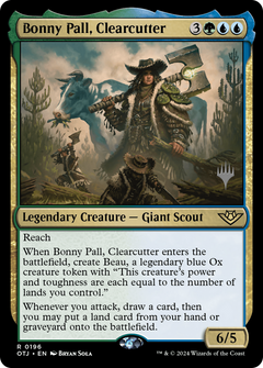 Bonny Pall, Clearcutter (Promo Pack) [Outlaws of Thunder Junction Promos]-1