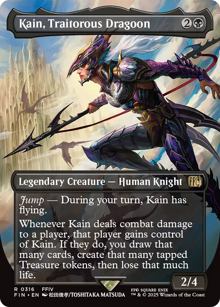 Kain, Traitorous Dragoon (Borderless) [FINAL FANTASY]-1