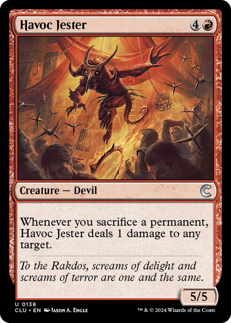 Havoc Jester [Ravnica: Clue Edition]-1