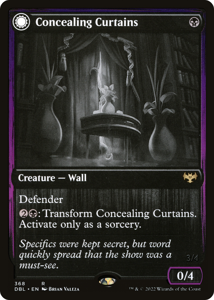 Concealing Curtains // Revealing Eye [Innistrad: Double Feature]-3
