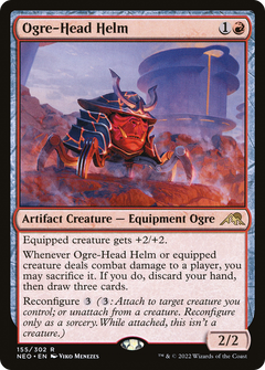 Ogre-Head Helm [Kamigawa: Neon Dynasty]-1