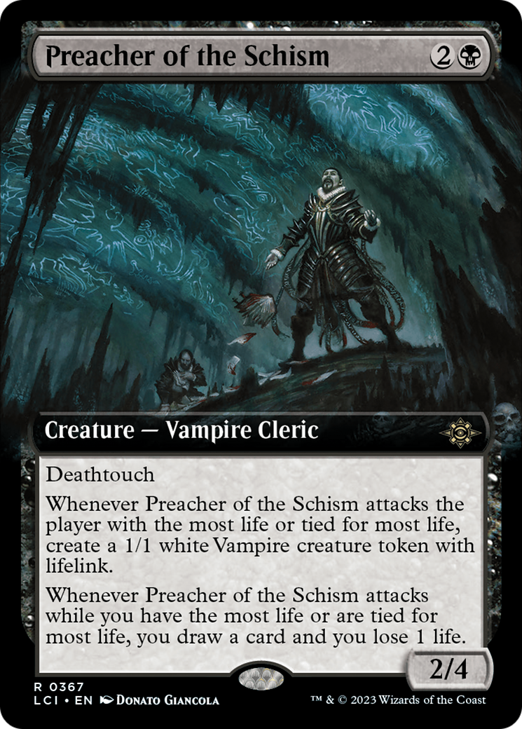 Preacher of the Schism (Extended Art) [The Lost Caverns of Ixalan]-1