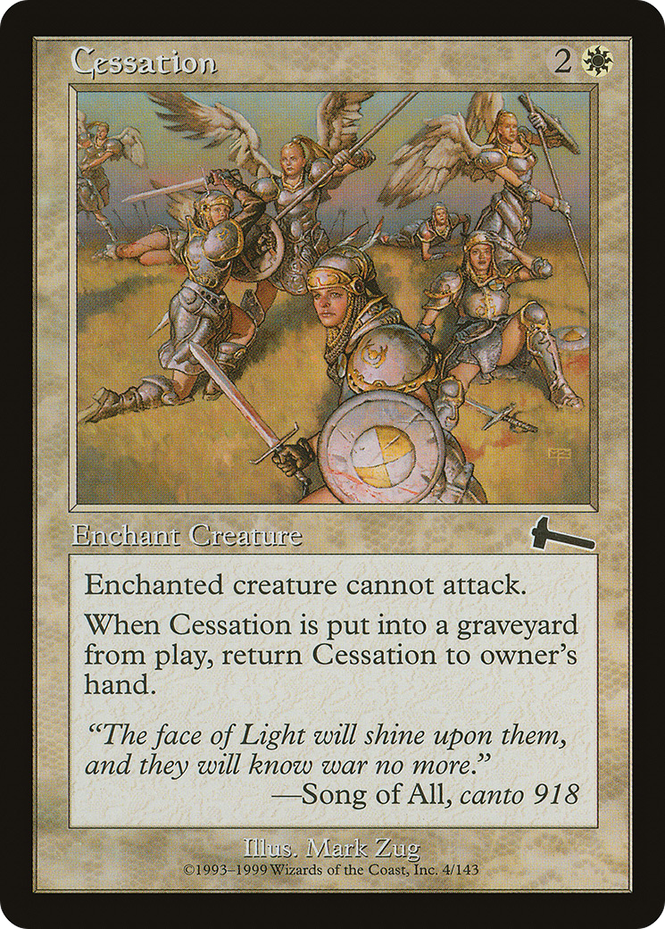 Cessation [Urza's Legacy]-1