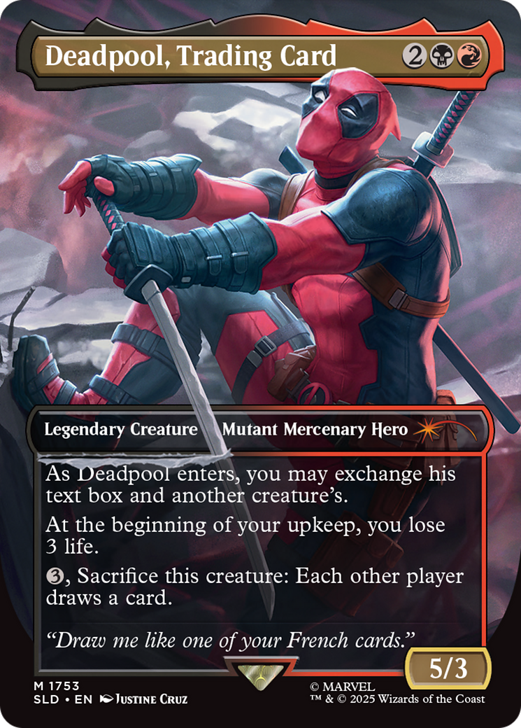 Deadpool, Trading Card [Secret Lair Drop Series]-1