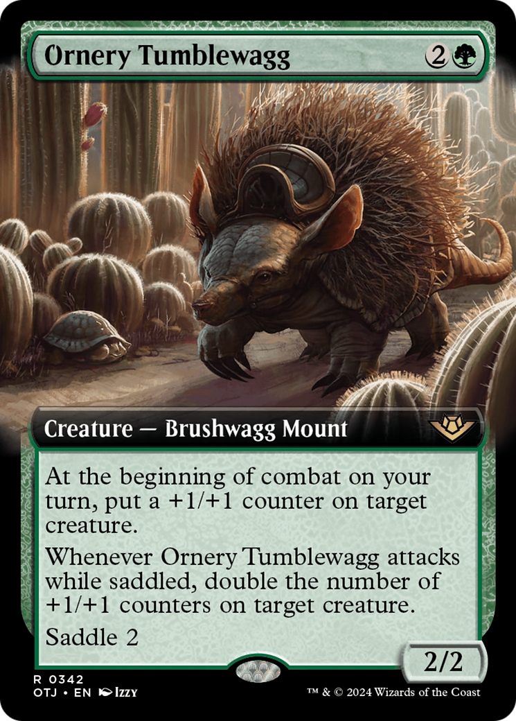 Ornery Tumblewagg (Extended Art) [Outlaws of Thunder Junction]-1