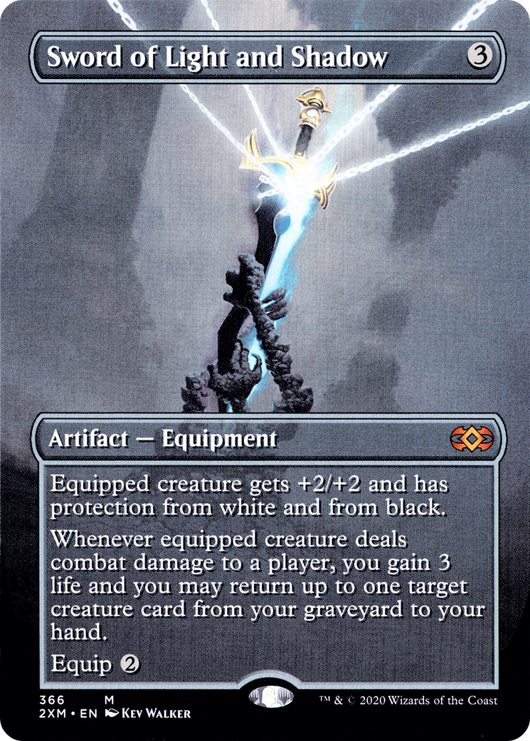 Sword of Light and Shadow (Toppers) [Double Masters]-1