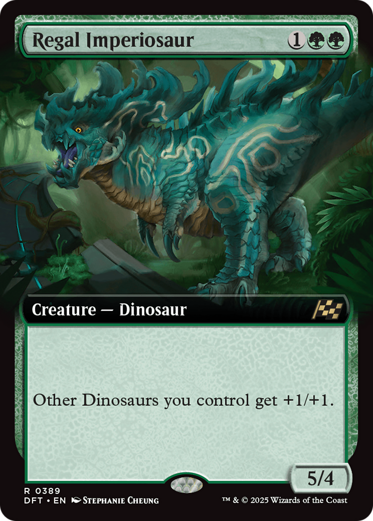 Regal Imperiosaur (Extended Art) [Aetherdrift]-1