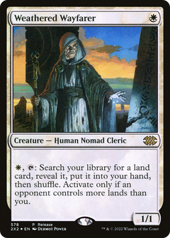 Weathered Wayfarer (LARP-578) - Double Masters 2022 Foil-1