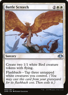 Battle Screech [Dominaria Remastered]-1