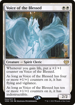 Voice of the Blessed (PPBRO-044) - Innistrad: Crimson Vow Promos-1