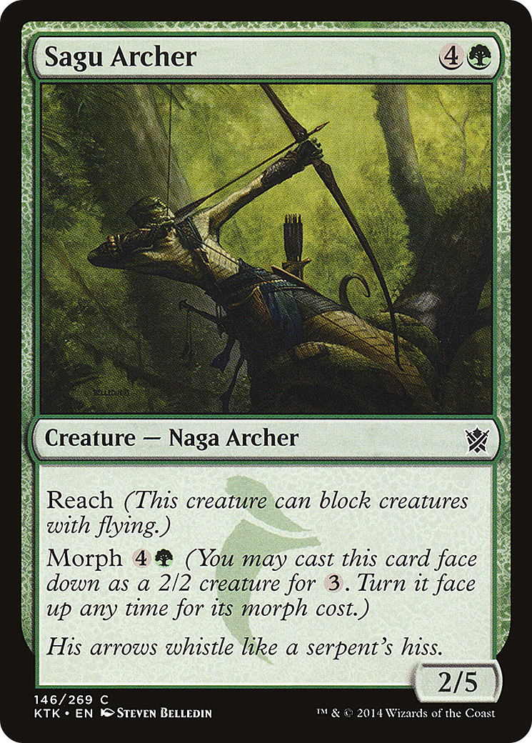 Sagu Archer [Khans of Tarkir]-1