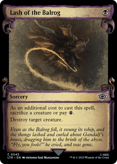 Lash of the Balrog [The Lord of the Rings: Tales of Middle-Earth Showcase Scrolls]-1