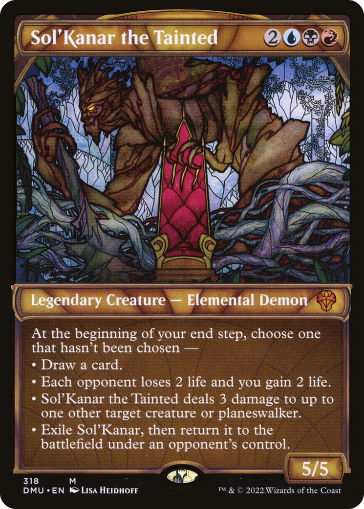 Sol'Kanar the Tainted (Showcase) [Dominaria United]-1
