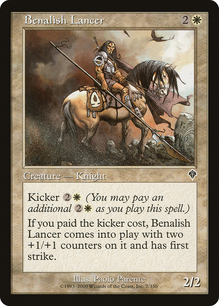 Benalish Lancer [Invasion]-1