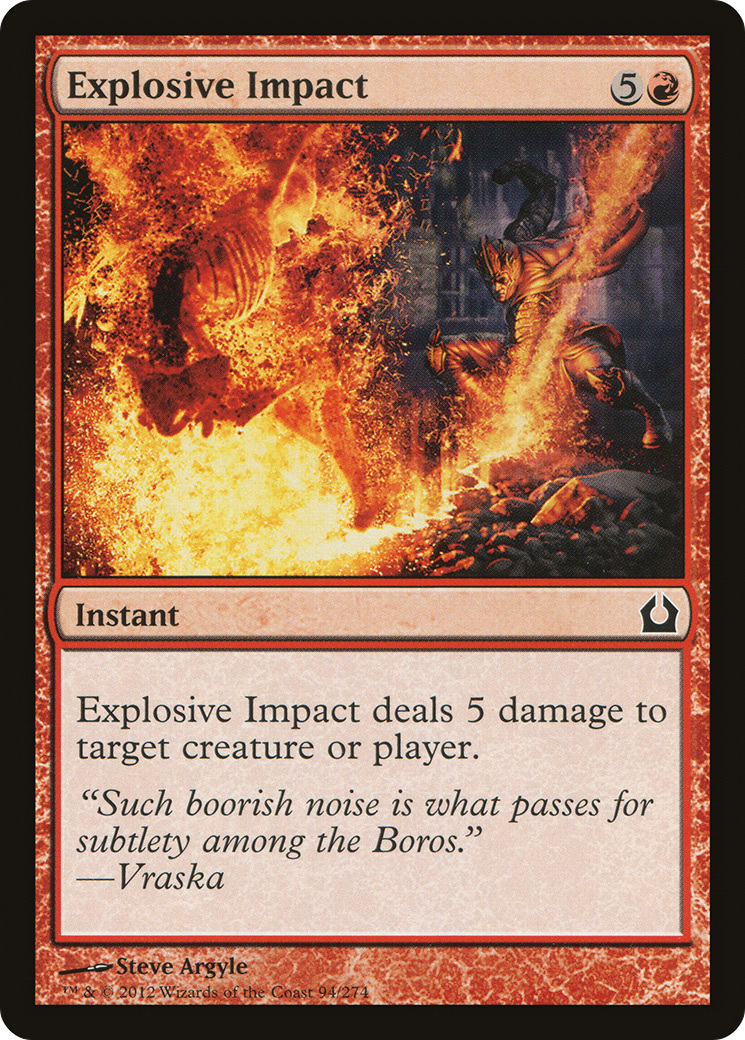 Explosive Impact [Return to Ravnica]-1