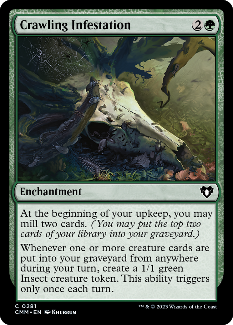 Crawling Infestation [Commander Masters]-1