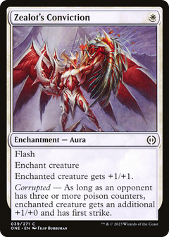 Zealot's Conviction (ONE-039) - Phyrexia: All Will Be One-1
