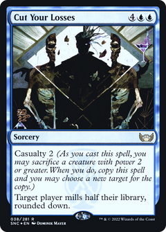 Cut Your Losses [Streets of New Capenna Prerelease Promos]-1