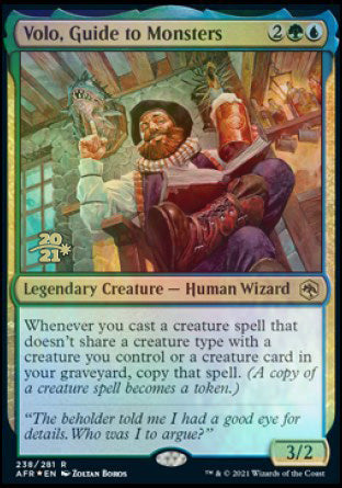 Volo, Guide to Monsters [Dungeons & Dragons: Adventures in the Forgotten Realms Prerelease Promos]-1