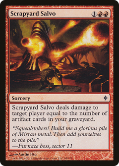 Scrapyard Salvo [New Phyrexia]-1
