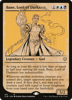 Bane, Lord of Darkness (Showcase) [Commander Legends: Battle for Baldur's Gate]-1
