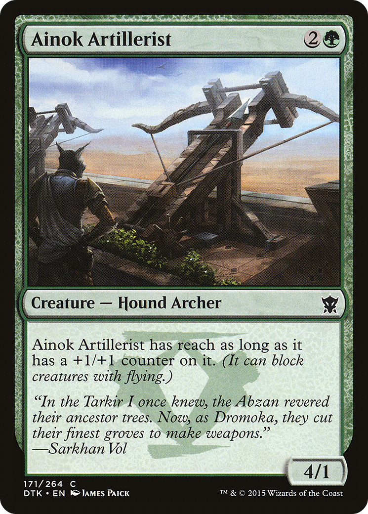 Ainok Artillerist [Dragons of Tarkir]-1