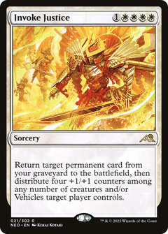 Invoke Justice [Kamigawa: Neon Dynasty]-1