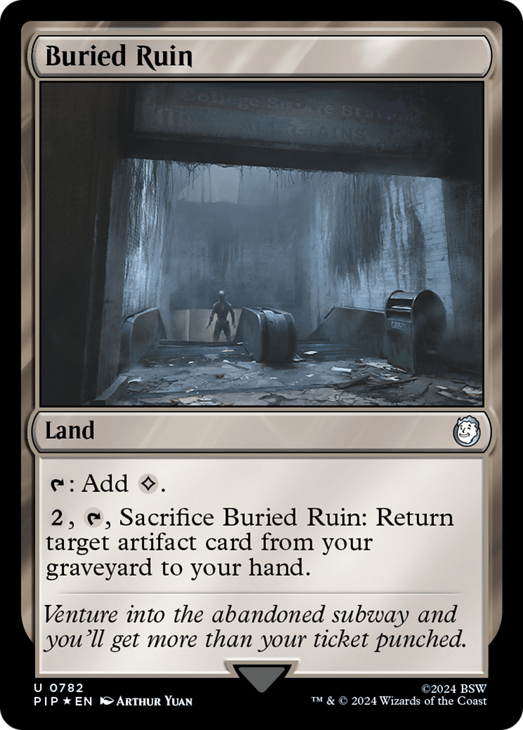 Buried Ruin (Surge Foil) [Fallout]-1