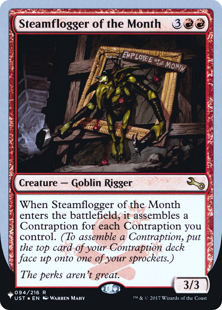 Steamflogger of the Month (Unfinity Foil Edition) [The List]-1
