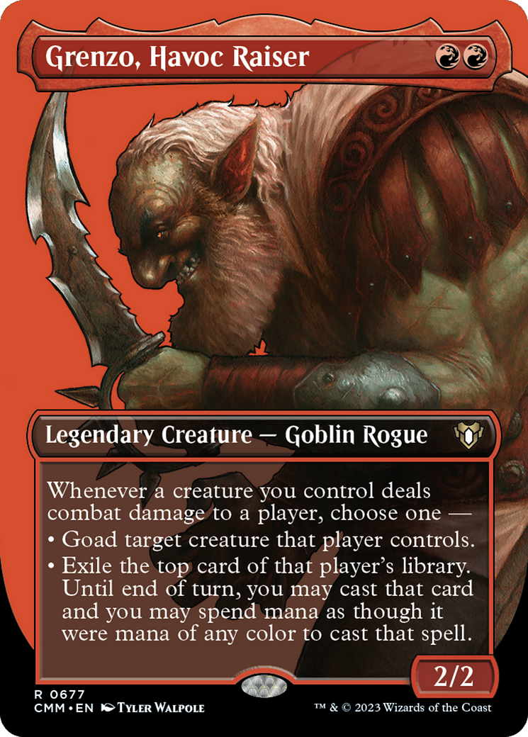 Grenzo, Havoc Raiser (Borderless Profile) [Commander Masters]-1