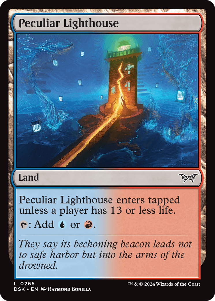 Peculiar Lighthouse [Duskmourn: House of Horror]-1