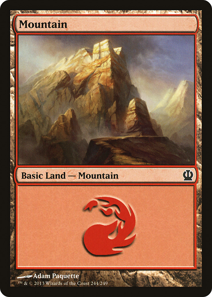Mountain (244) [Theros]-1