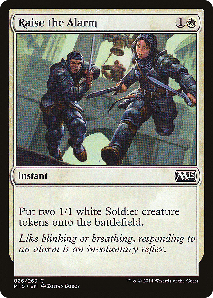 Raise the Alarm [Magic 2015]-1